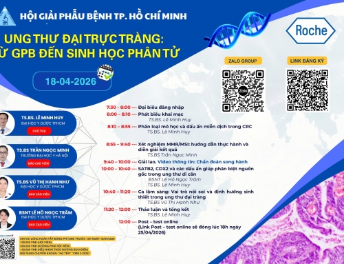 THƯ MỜI SINH HOẠT HỘI GIẢI PHẪU BỆNH TP.HCM THÁNG 04-2026